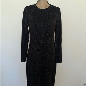 Loft Elegant Black/Glitter Women's Dress